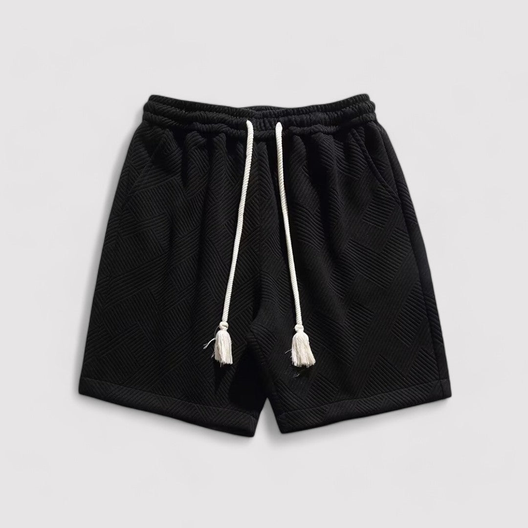 Men's Jacquard Gym Shorts-3