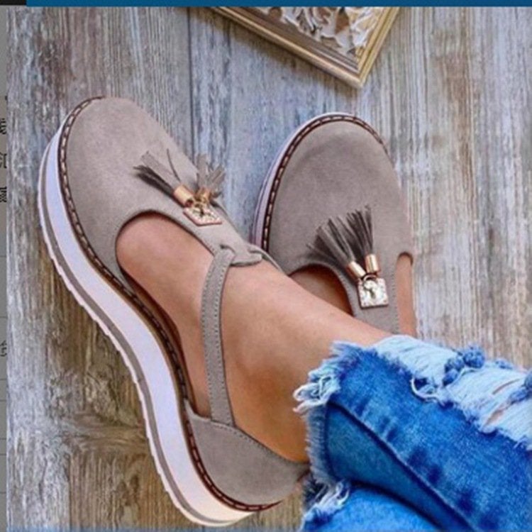 Variant image for Women's Open Sandals with Tassels-3