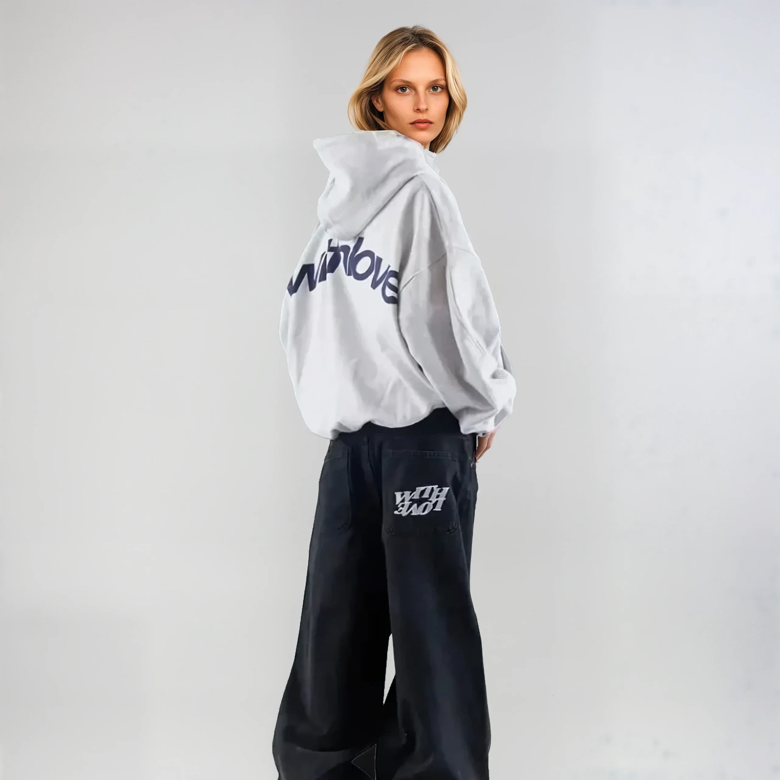 Men's Classic Hoodie with Minimalist Print 4