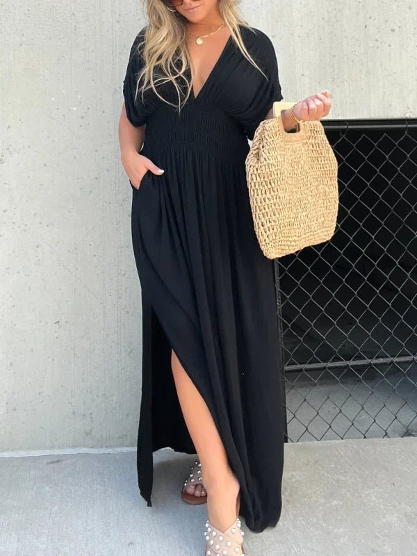 Women's Cotton Maxi Dress-5