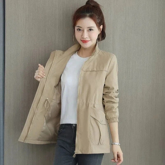 Women's Lightweight Trench Coat-2