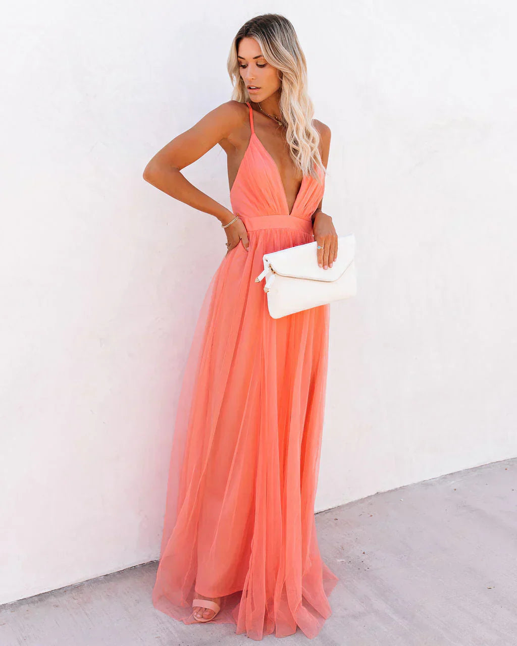 Women's Elegant Fluid Formal Dress 5