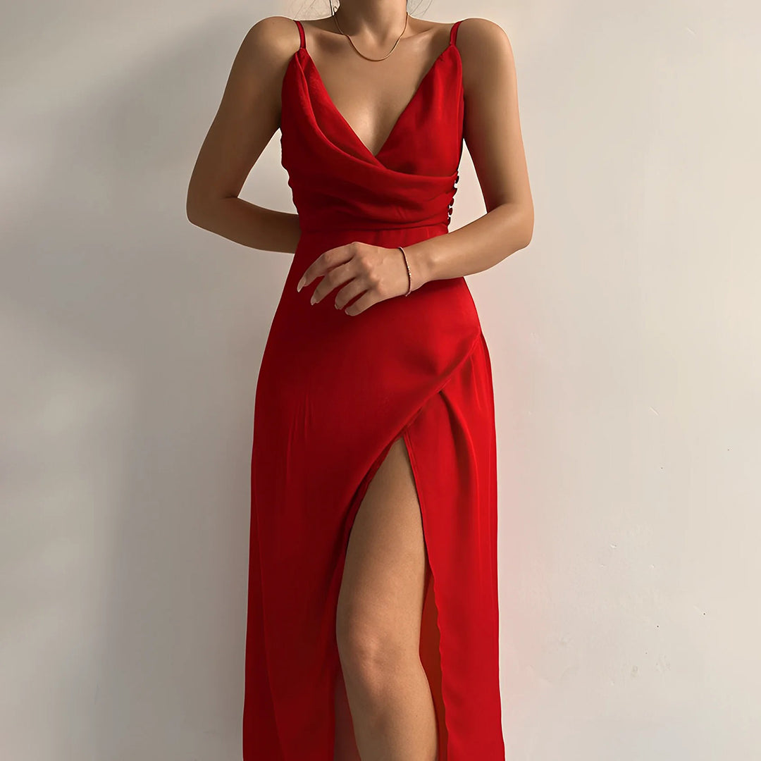 Variant image for Women's Elegant Dress Cotton-4
