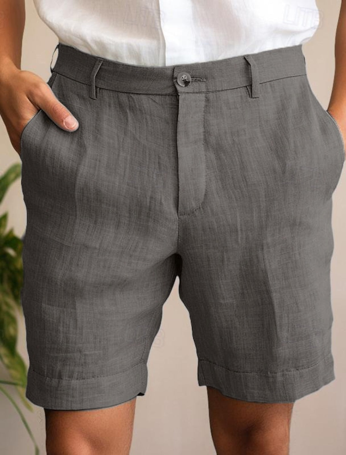 Men's Linen Shorts Casual Summer Wear