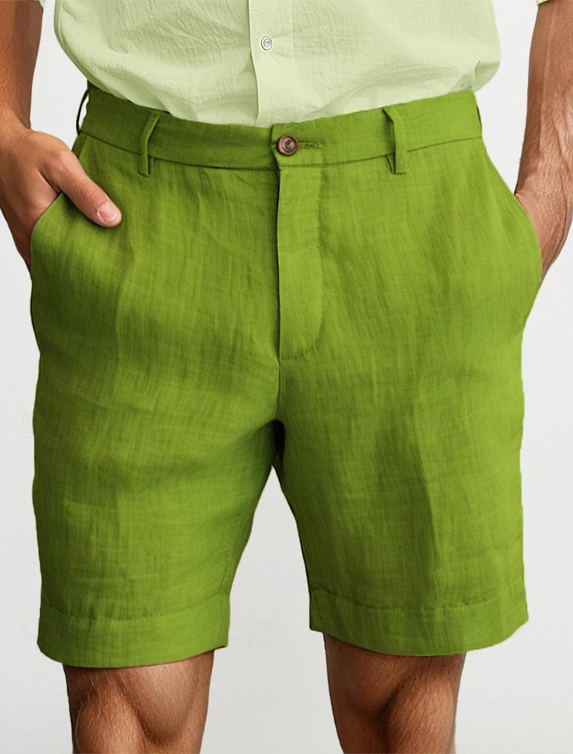 Men's Linen Shorts Casual Summer Wear