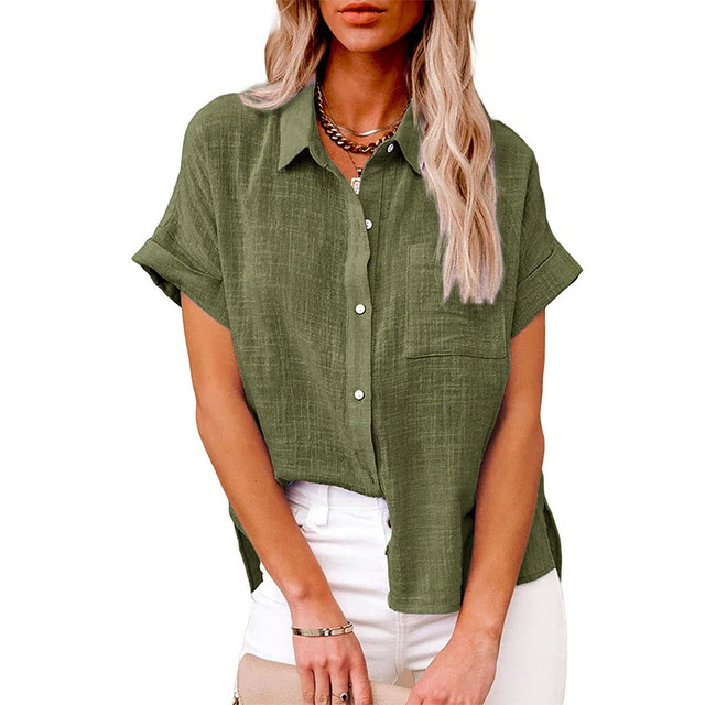Variant image for Nienke | Women's Casual Loose Shirt Plus Size Tops-9