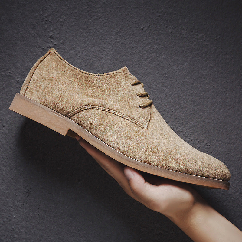 Men's Suede Dress Shoes-6