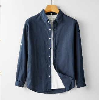 Castello | Long sleeve linen shirt