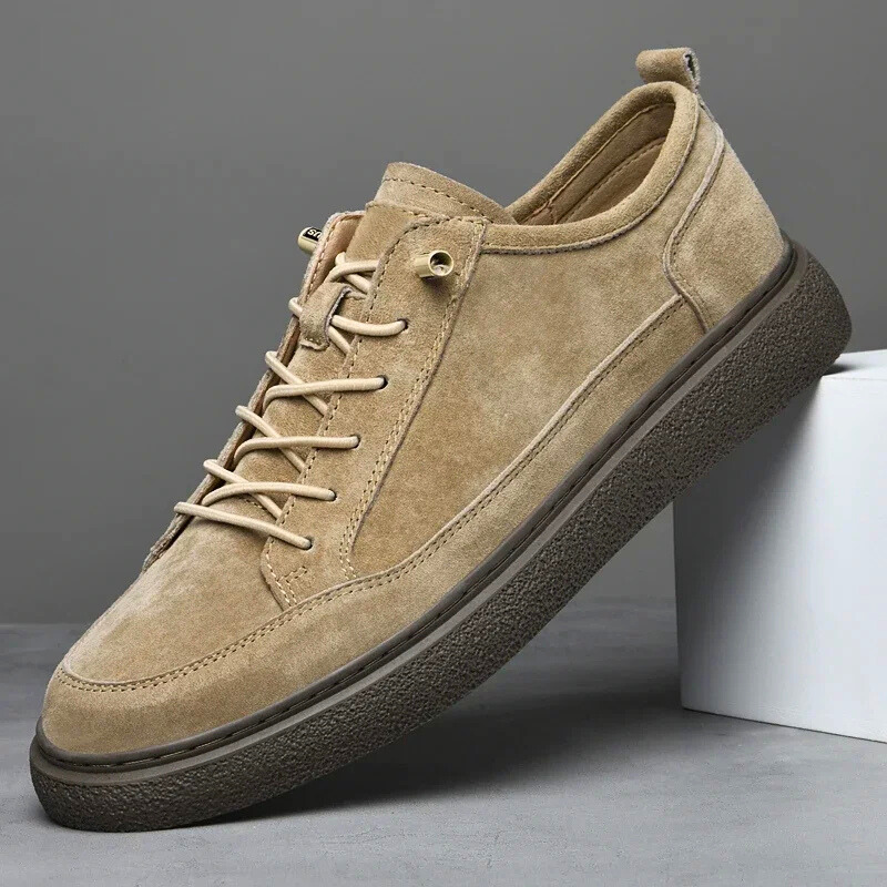 Men's Synthetic Leather Casual Trainers-1