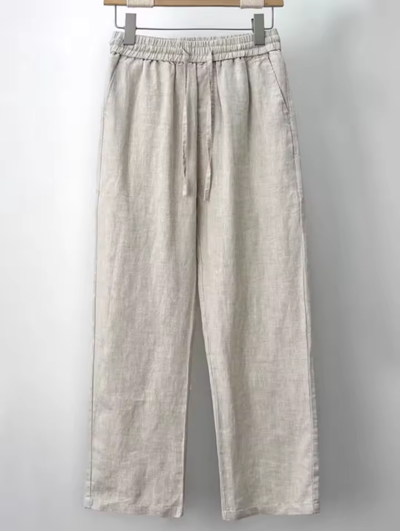 Men's Linen Pants Classic Style Relaxed Fit