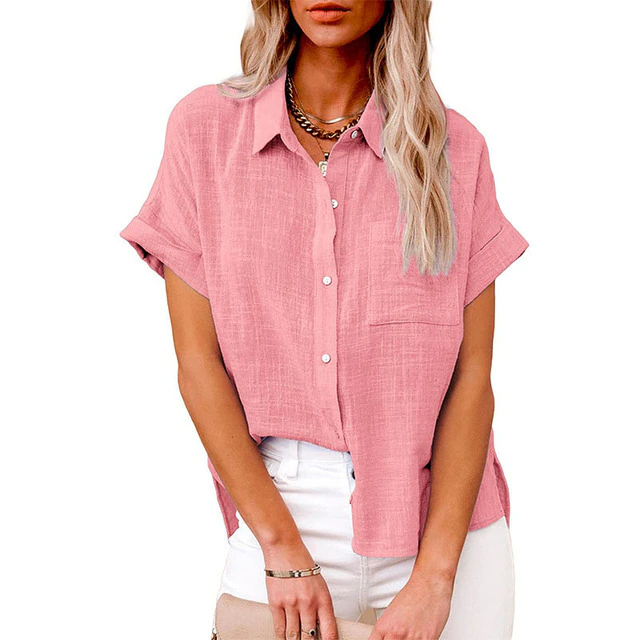 Variant image for Nienke | Women's Casual Loose Shirt Plus Size Tops-25