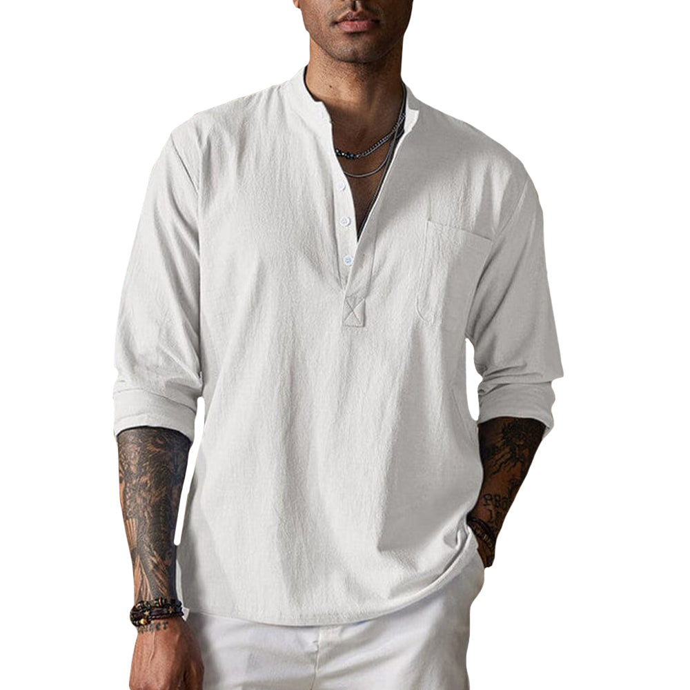 Men's Lightweight Casual Shirt for Spring and Summer Wear 1
