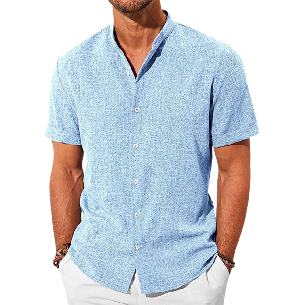 Men's Linen Shirt - Modern Elegance with Relaxed Sophistication 2