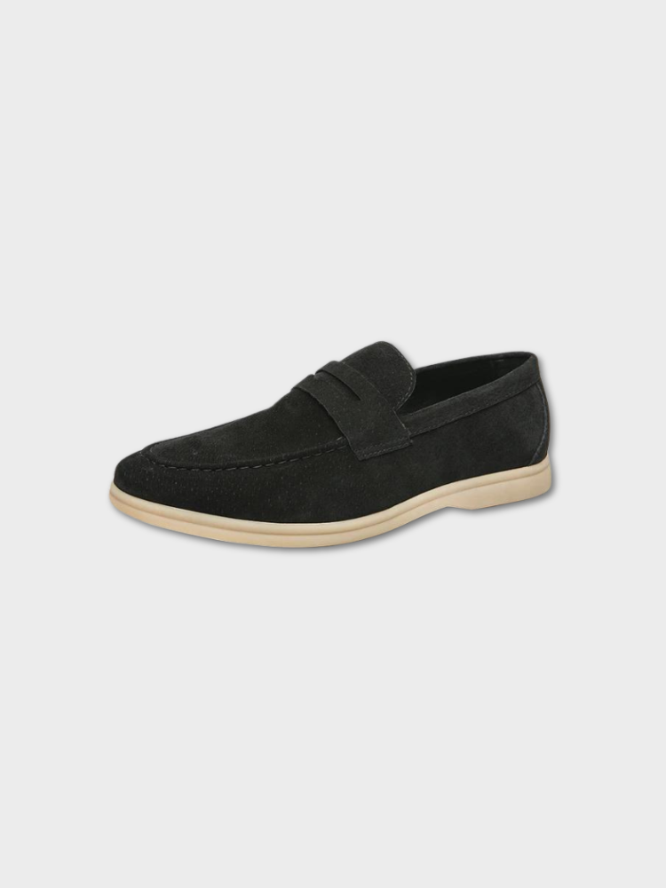 Monaco | Vintage Loafers i Lær