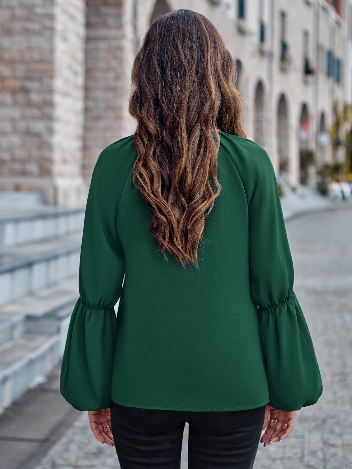 Women's V-Neck Loose Fit Sweater 5