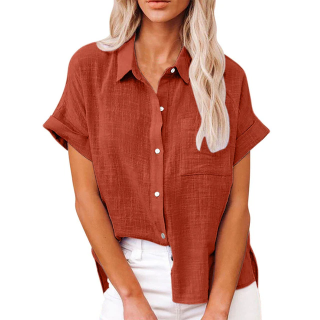 Variant image for Nienke | Women's Casual Loose Shirt Plus Size Tops-41