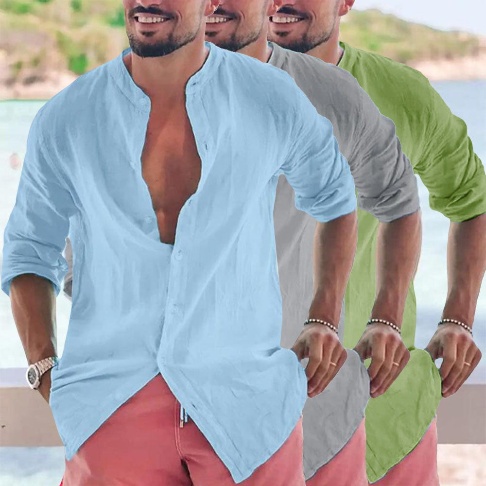Men's Linen Casual Shirt for Comfort and Style 6