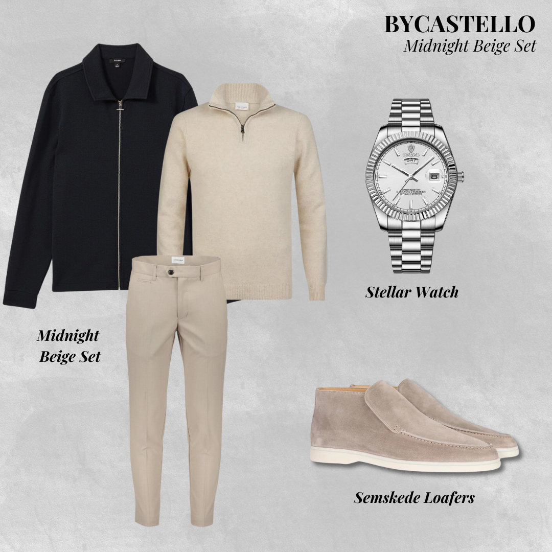 ByCastello | Midnight Beige Set