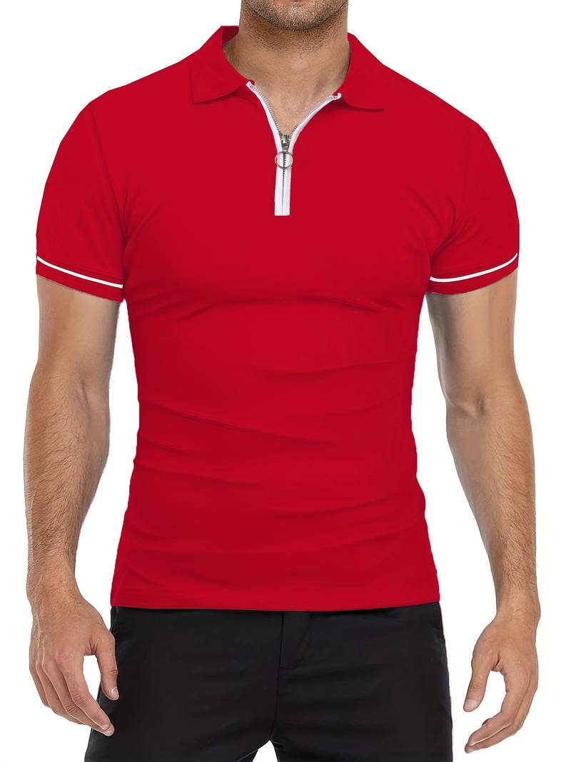 Variant image for Men's Cotton Slim Fit Polo Shirt-17