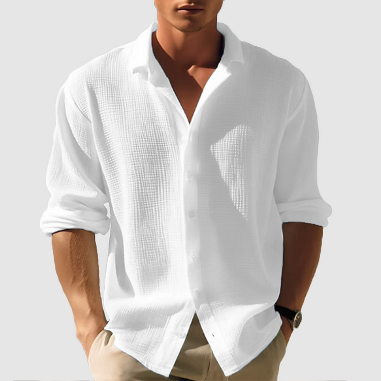 Men's Casual Button-Down Shirt for Everyday Style 2