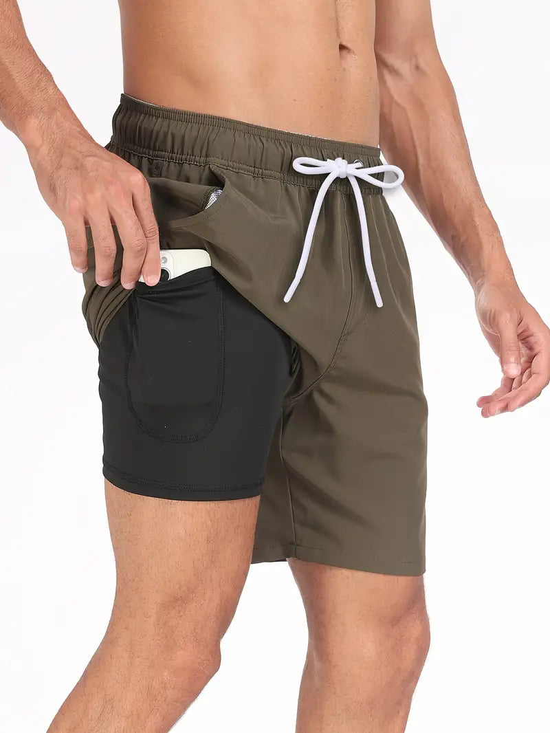 Variant image for Men's Fast-Drying Swim Trunks-17