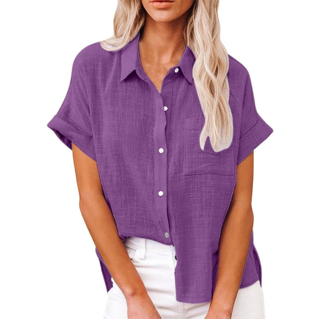Variant image for Nienke | Women's Casual Loose Shirt Plus Size Tops-57