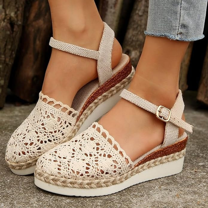 Women's Wedge Sandals Boho Style Comfortable