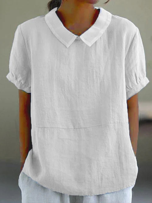 Women's Cotton Linen Top-2