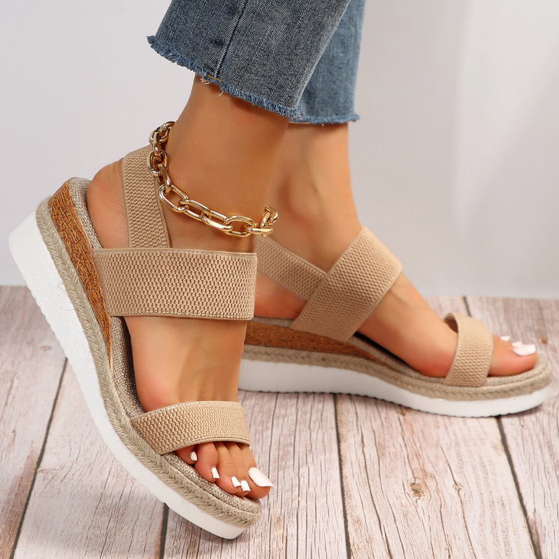 Variant image for Women's Textile Platform Sandals-9