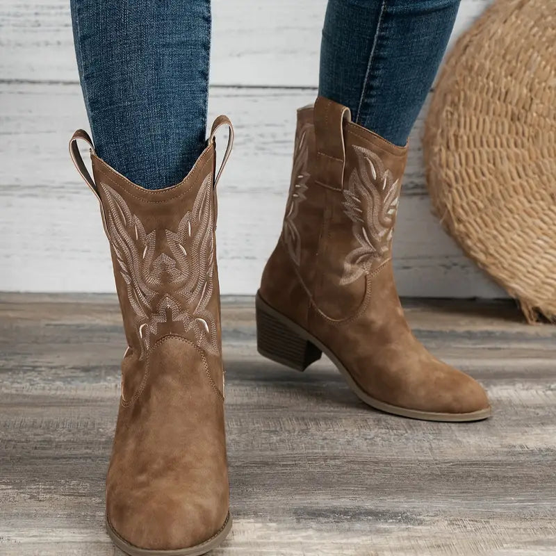Ankle Boot – Chunky Heel & Stable Walking Support Plus