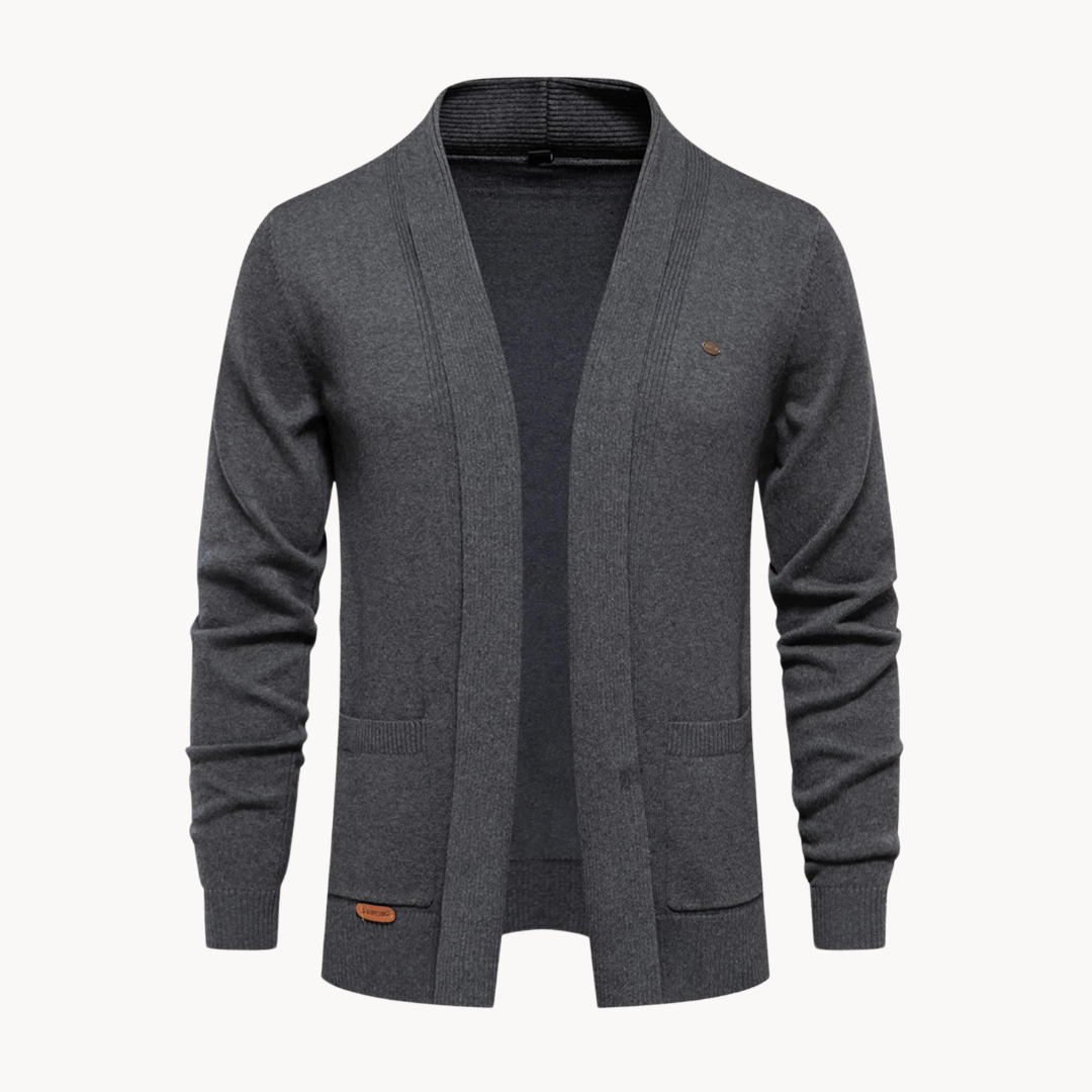 Jasper Pocket Cardigan Genser