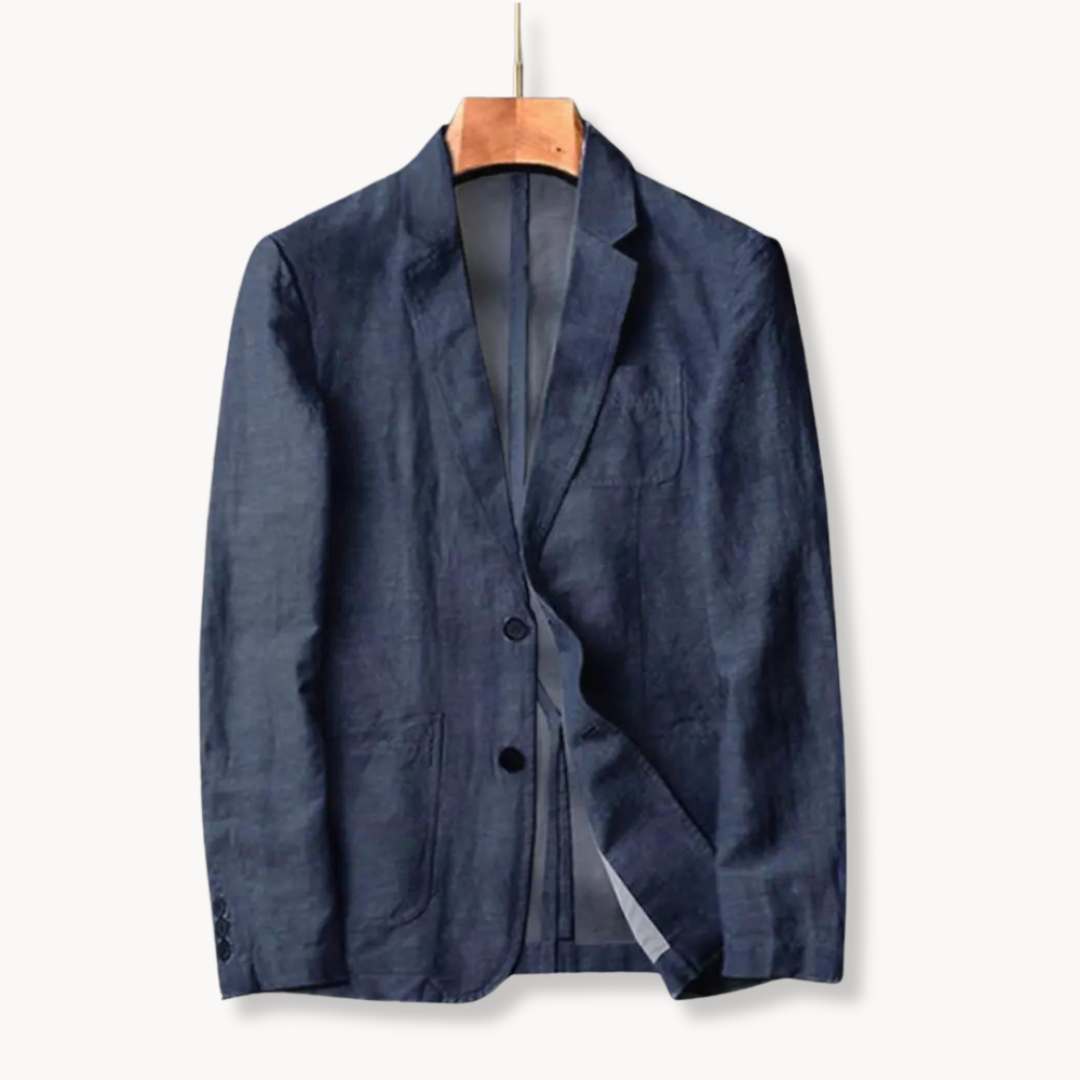 Blazer Jacket – Lightweight Blend Tailored Cut & Breathable