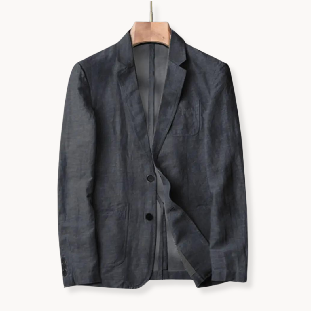 Blazer Jacket – Lightweight Blend Tailored Cut & Breathable