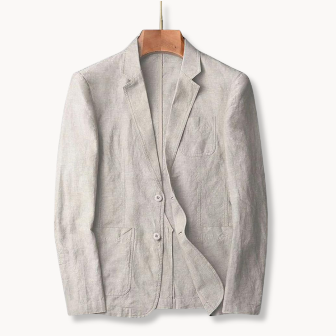 Blazer Jacket – Lightweight Blend Tailored Cut & Breathable
