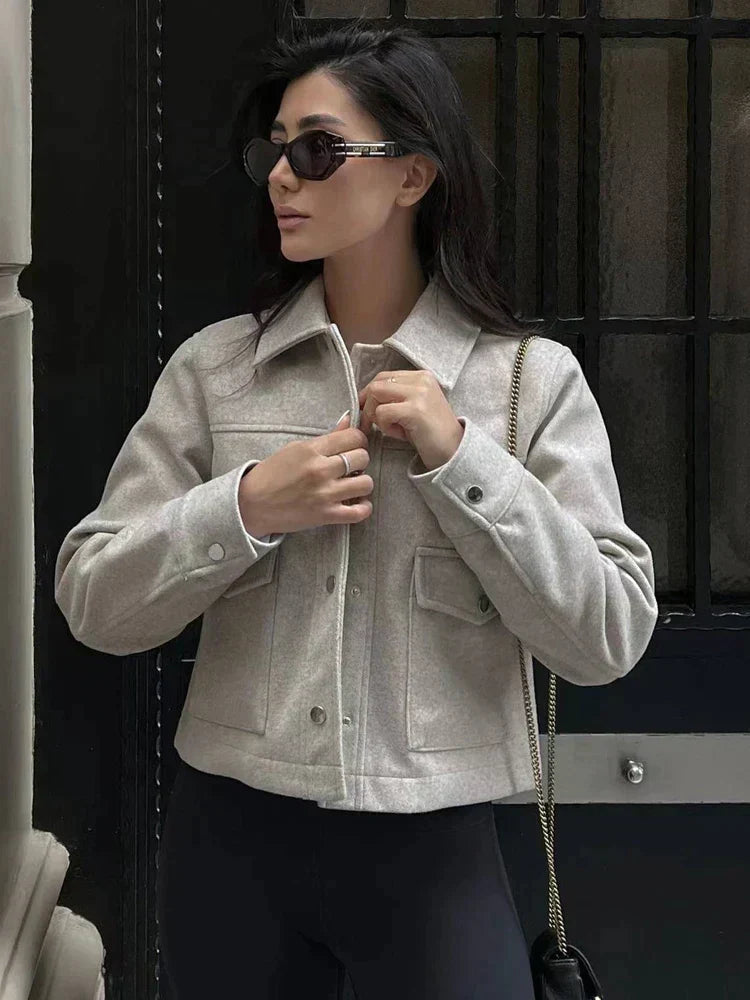Blazer Jacket - Tailored Contour And Pocketed Organization