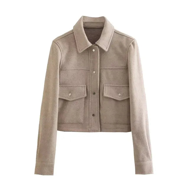 Blazer Jacket - Tailored Contour And Pocketed Organization