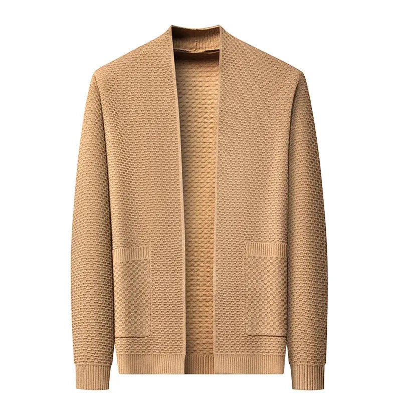 Blazer - Jacquard Blend Structured Drape And Warm Airflow