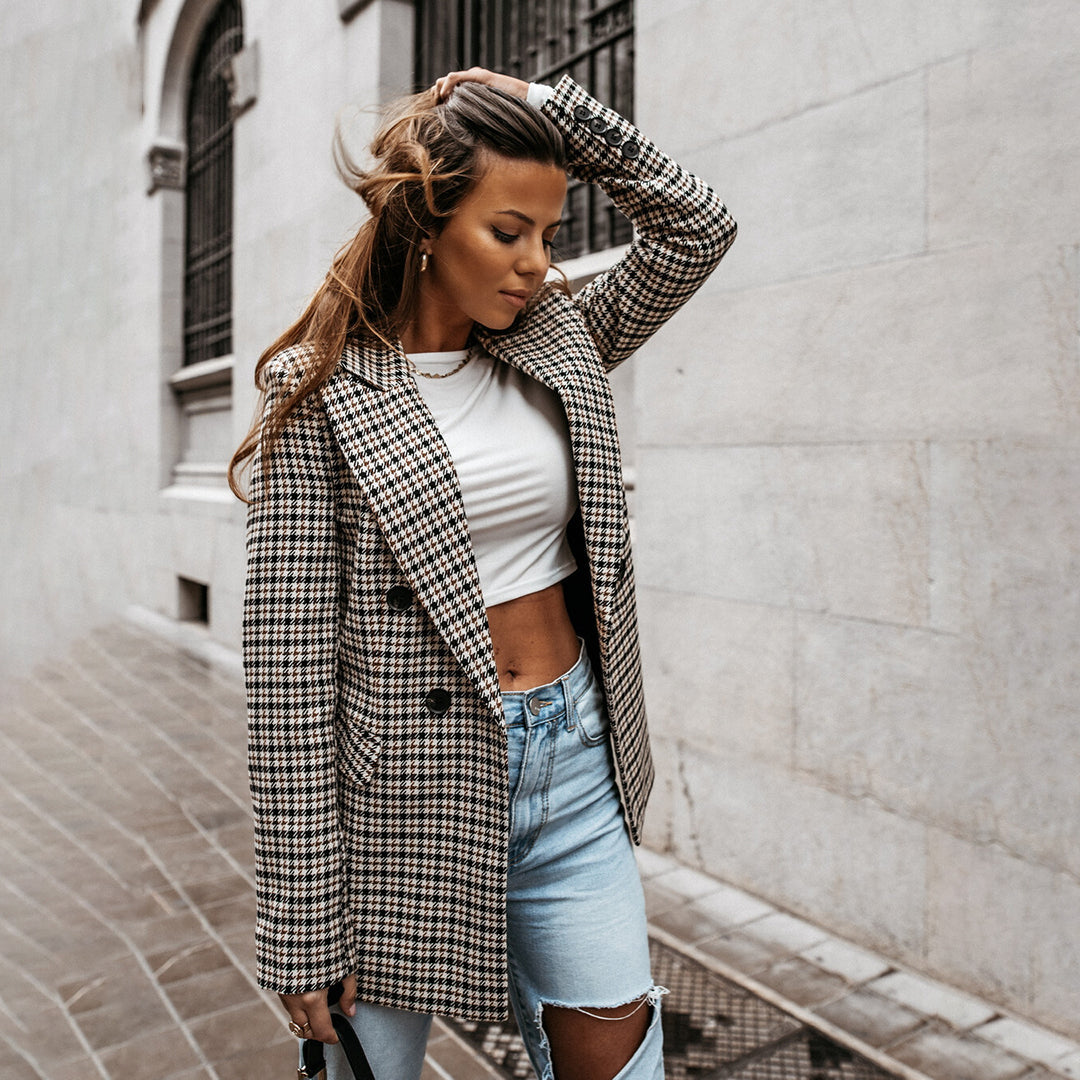 Blazer – Natural Fiber Blend Tailored Shape & Breathable