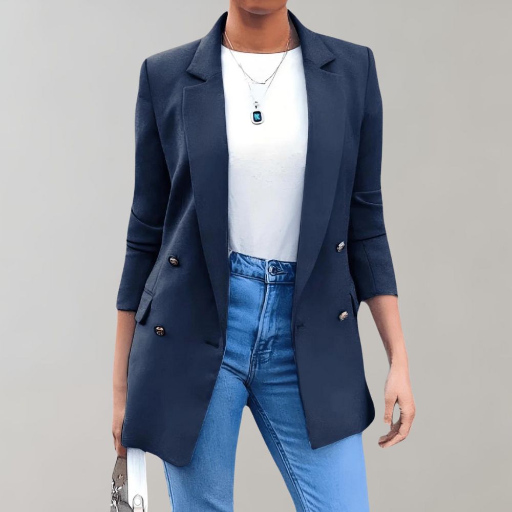 Blazer - Structured Front & Smooth Layering Comfort Fit