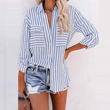 Blouse - Lightweight Blend Long Sleeve And Airflow Aid
