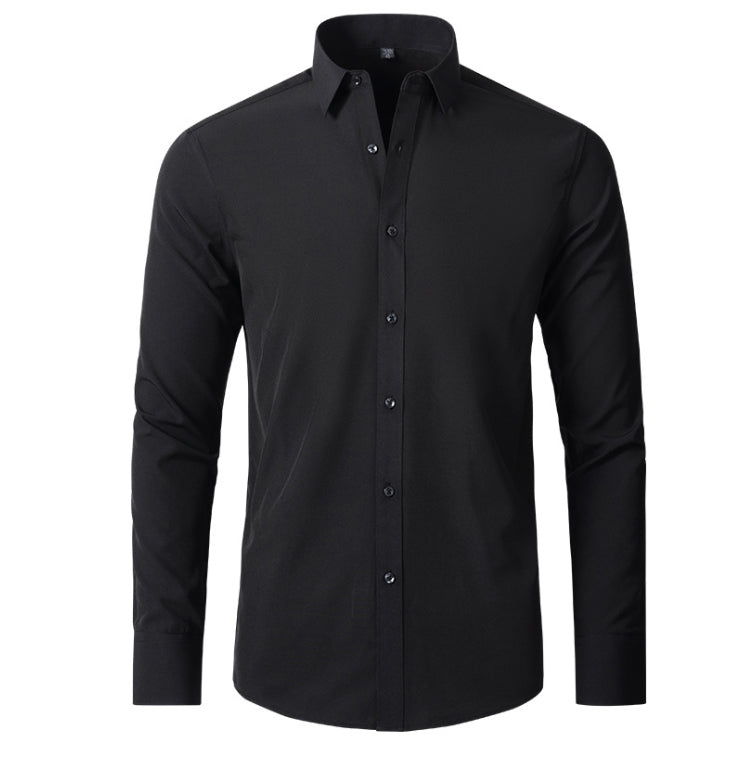 Blouse - Polyester Blend Elastic Panels & Flexible Shape