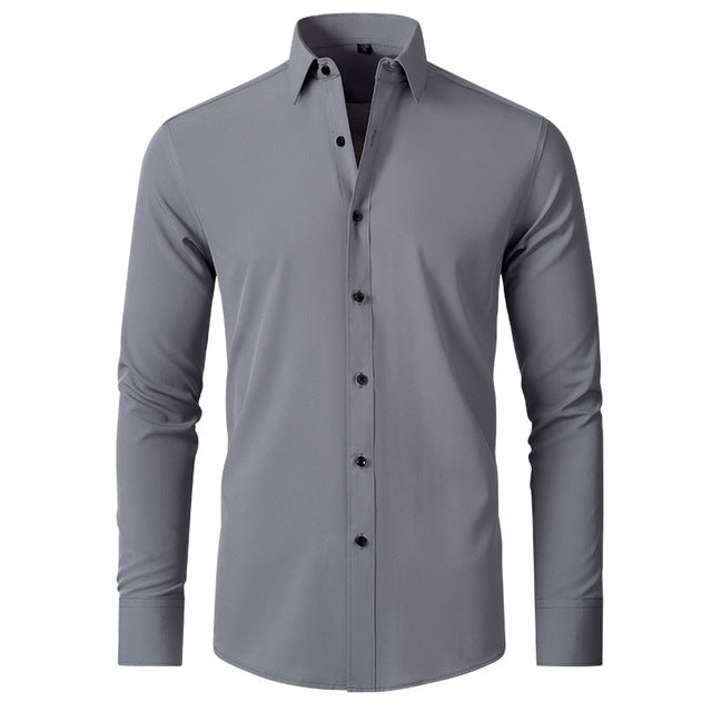 Blouse - Polyester Blend Elastic Panels & Flexible Shape