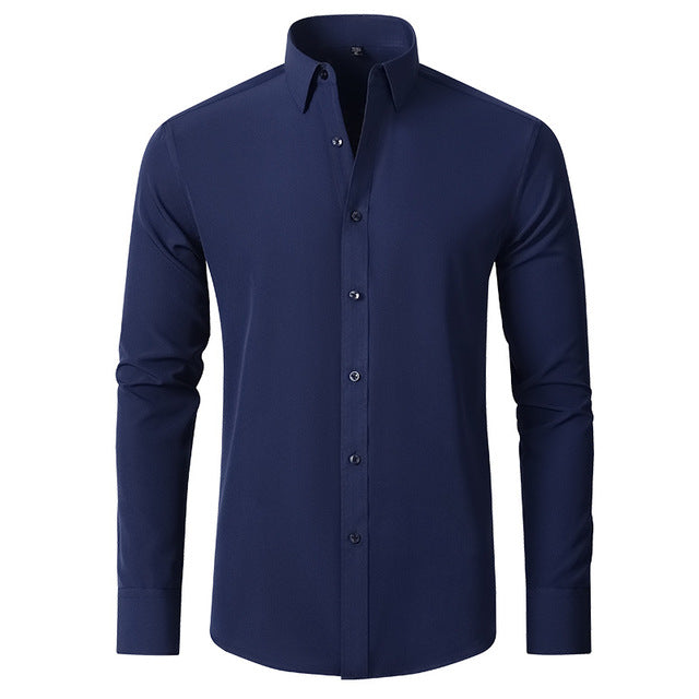 Blouse - Polyester Blend Elastic Panels & Flexible Shape