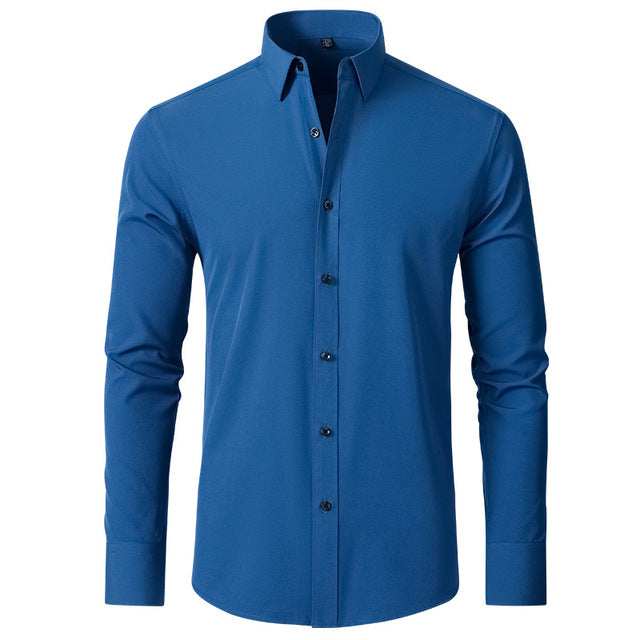 Blouse - Polyester Blend Elastic Panels & Flexible Shape