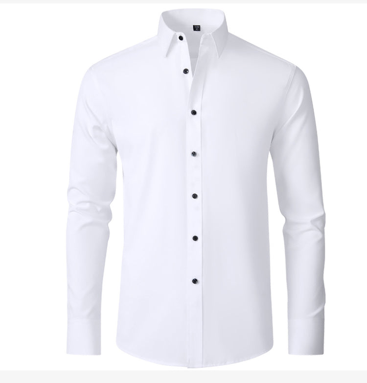Blouse - Polyester Blend Elastic Panels & Flexible Shape