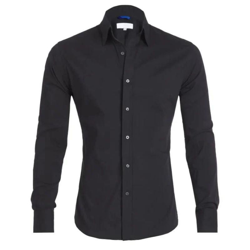 Blouse - Polyester Blend Hidden Zip And Wrinkle Control