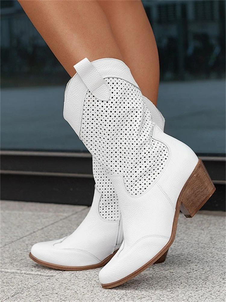 Boot - Perforated Tall Shaft & Breathable Stable Fit