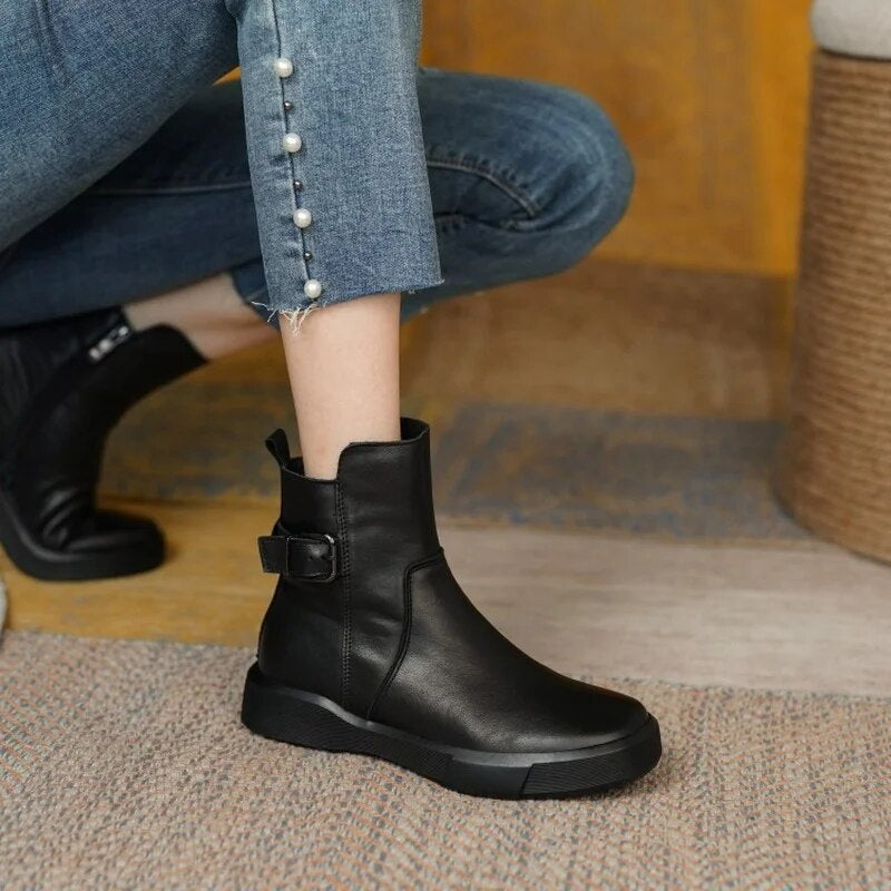 Boots – Vintage Shape Low Ankle Profile & Cushioned Insole