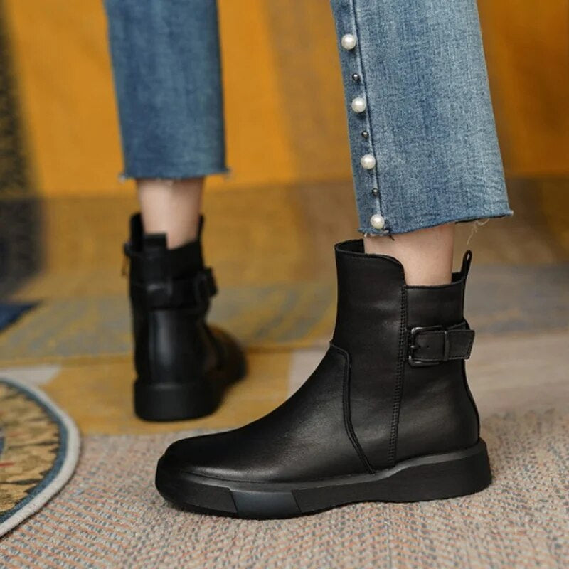 Boots – Vintage Shape Low Ankle Profile & Cushioned Insole