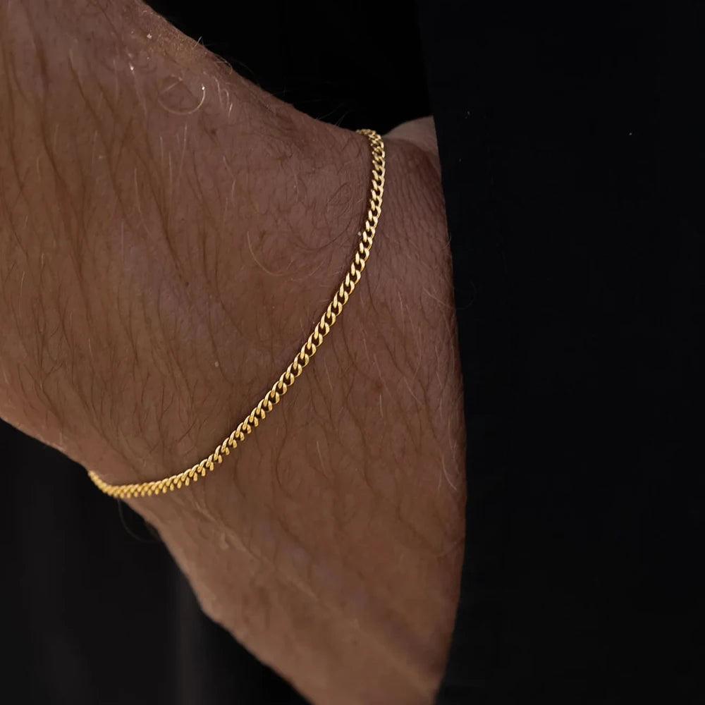 Bracelet - Smooth Metal Blend Band & Comfortable Fit
